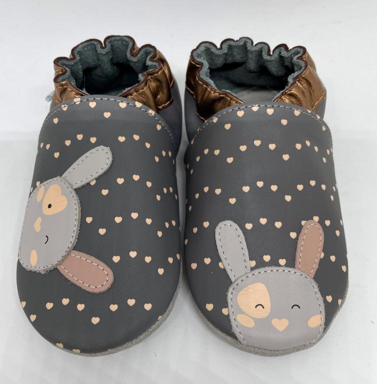 Valentine Chaussure Robeez Greeting rabbit